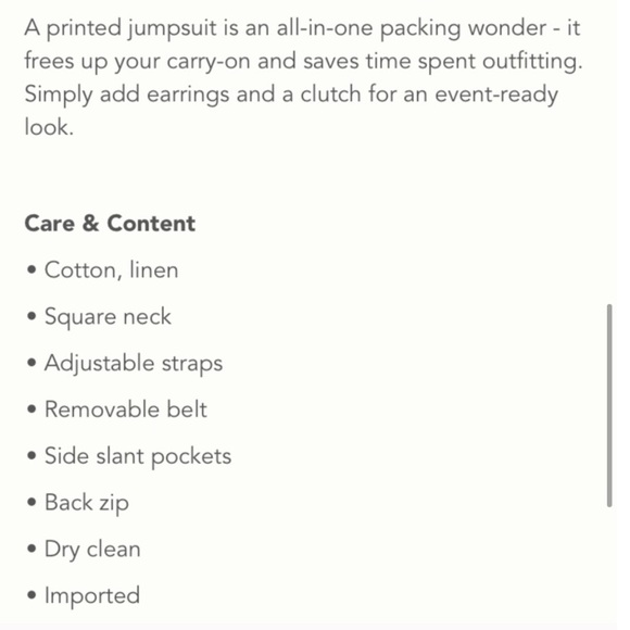 ❌SOLD❌ Anthropologie Striped Jumpsuit - Picture 8 of 8